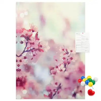 Prikbord Lentebloemen
