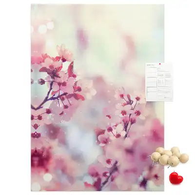 Prikbord Lentebloemen