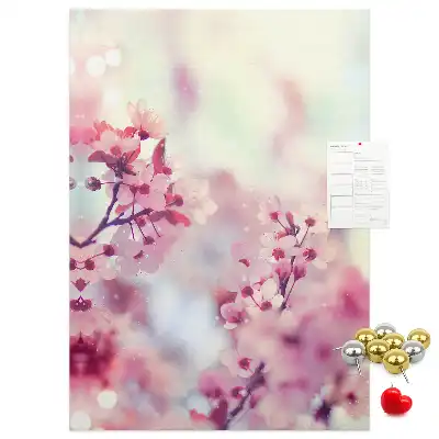 Prikbord Lentebloemen