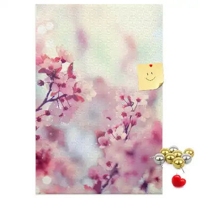 Prikbord Lentebloemen