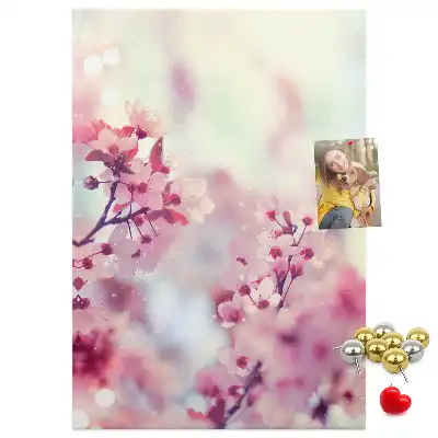 Prikbord Lentebloemen