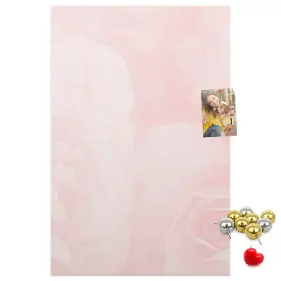 Prikbord van kurk Rode rozen