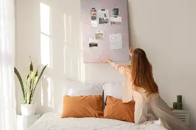 Prikbord van kurk Rode rozen