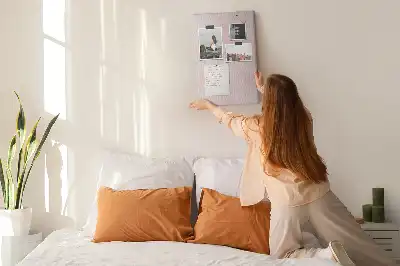Prikbord van kurk Rode rozen