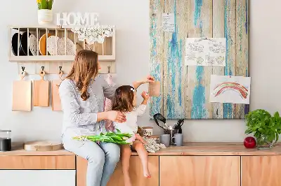 Prikbord van kurk Hout met een geschiedenis