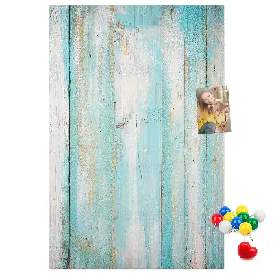Prikbord Verouderd retro hout
