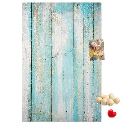 Prikbord Verouderd retro hout