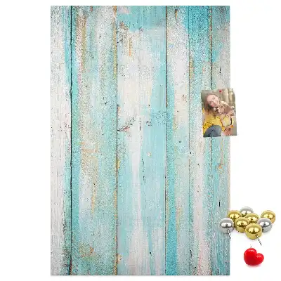 Prikbord Verouderd retro hout