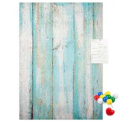 Prikbord Verouderd retro hout