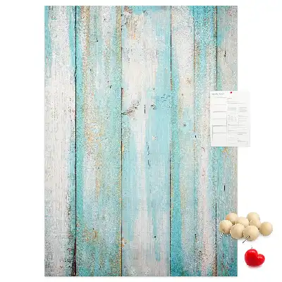 Prikbord Verouderd retro hout