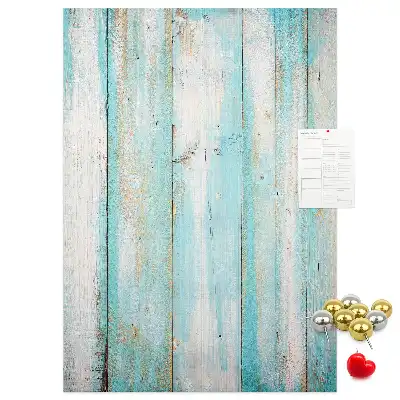 Prikbord Verouderd retro hout