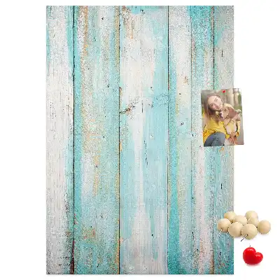 Prikbord Verouderd retro hout