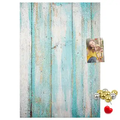 Prikbord Verouderd retro hout