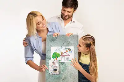 Prikbord van kurk Marmerblok