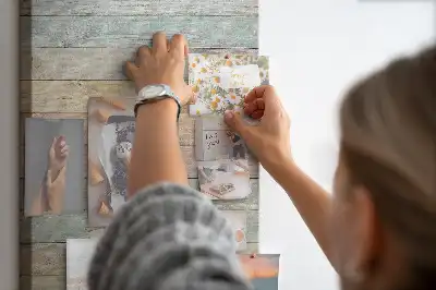 Prikbord Borden in pastelkleuren