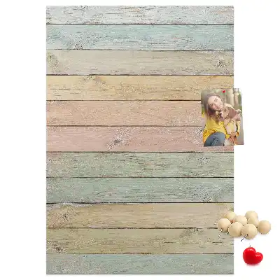 Prikbord Borden in pastelkleuren