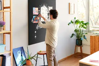 Prikbord van kurk Avontuur wacht.