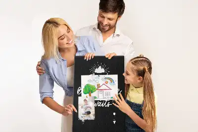 Prikbord van kurk Avontuur wacht.