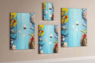 Prikbord van kurk Natuurlijke planken