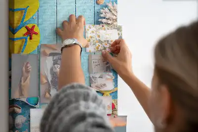 Prikbord van kurk Natuurlijke planken