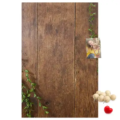 Prikbord Rustiek hout