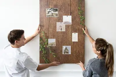 Prikbord Rustiek hout