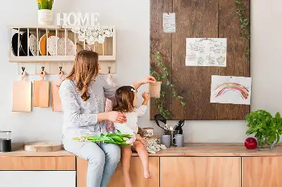 Prikbord Rustiek hout
