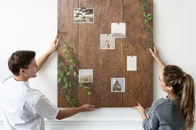 Prikbord Rustiek hout