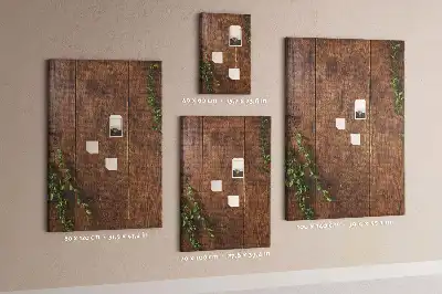 Prikbord Rustiek hout