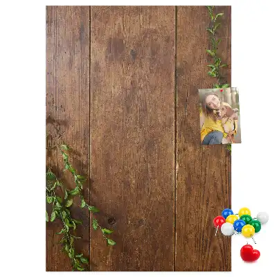 Prikbord Rustiek hout