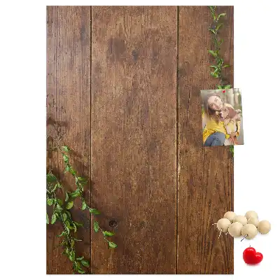 Prikbord Rustiek hout