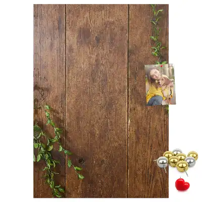 Prikbord Rustiek hout