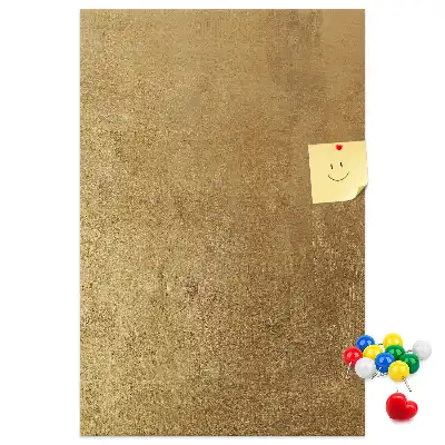 Decoratief kurken prikbord met stof