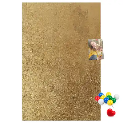 Prikbord van kurk Decoratieve stof