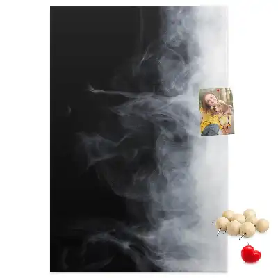 Prikbord Een sliert rook