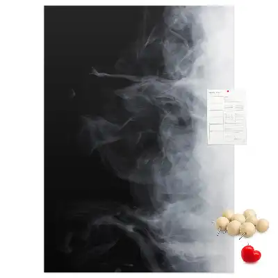 Prikbord Een sliert rook