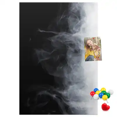 Prikbord Een sliert rook
