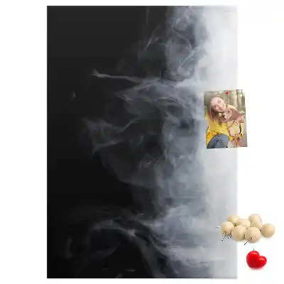 Prikbord Een sliert rook