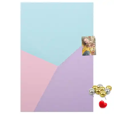 Prikbord Pastel patroon