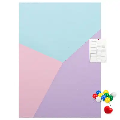Prikbord Pastel patroon