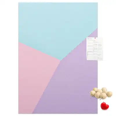 Prikbord Pastel patroon