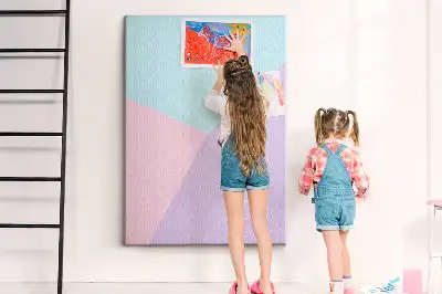 Prikbord Pastel patroon