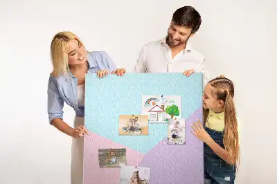 Prikbord Pastel patroon