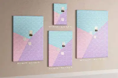 Prikbord Pastel patroon