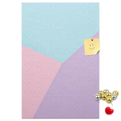 Prikbord Pastel patroon