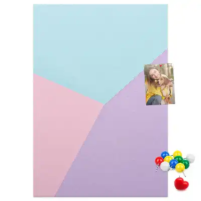 Prikbord Pastel patroon