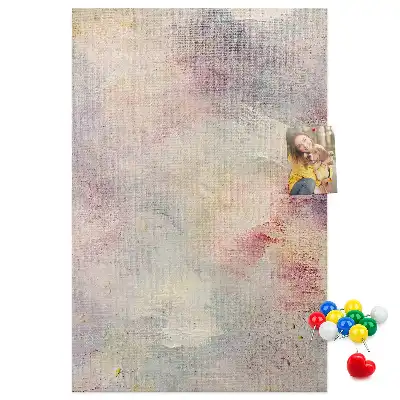 Prikbord Gemorste verfvlekken