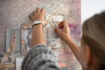 Prikbord Gemorste verfvlekken