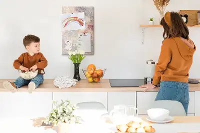 Prikbord Gemorste verfvlekken