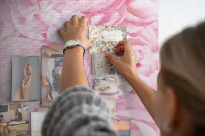 Prikbord van kurk Zomerbloemen